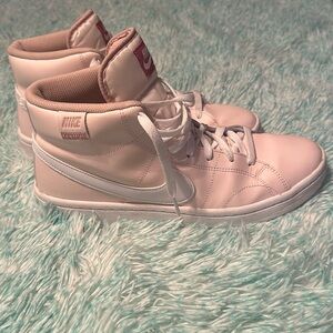 Nike Women's Sneakers - White and Pink